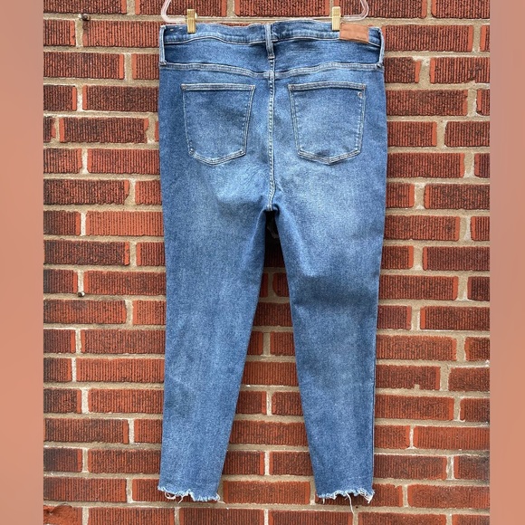 Madewell Tall 10" High-Rise Skinny Jeans Plus Size - Picture 4 of 15